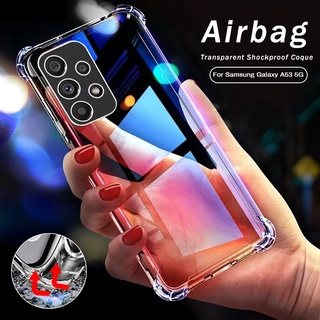 Sumsung Samsun A 53 53A Case Clear TPU Soft Camera Protect Coque For Samsung Galaxy A53 5G SM-A536B 2022 6.5" Shockproof Fundas