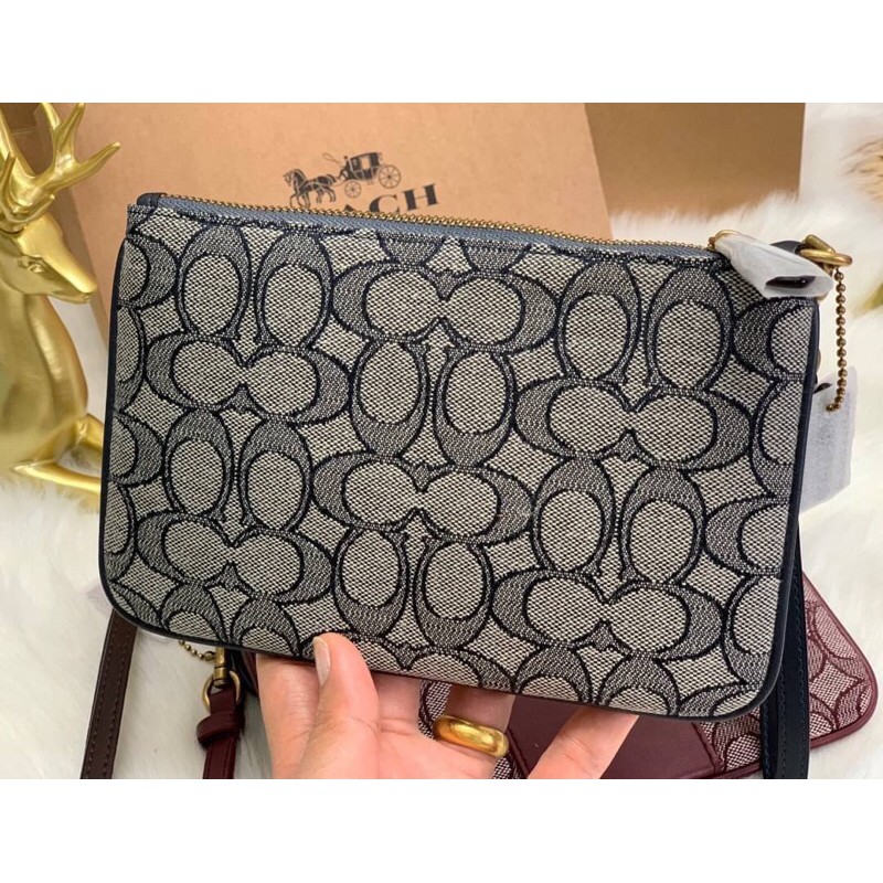 coach-5476-small-wristlet-in-signature-jacquard