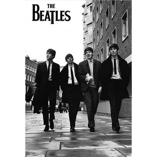 โปสเตอร์ รูปถ่าย วง ดนตรี 4เต่าทอง The Beatles (1960-70) POSTER 24"x35" Inch British Pop Rock MUSIC Photo Vintage V7