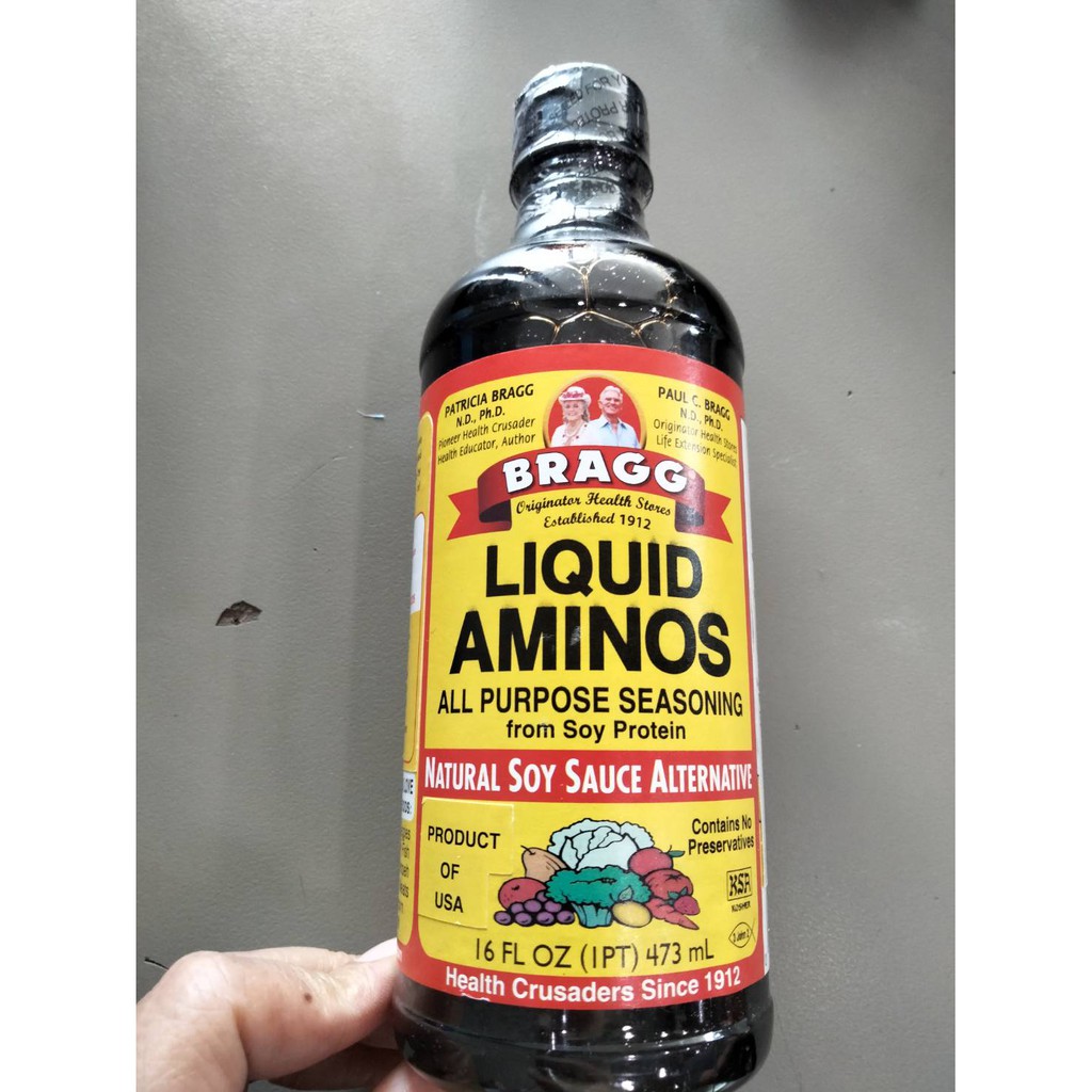 Bragg Liquid Aminos Soy Sauce 16 Oz ราคาพิเศษ Shopee Thailand