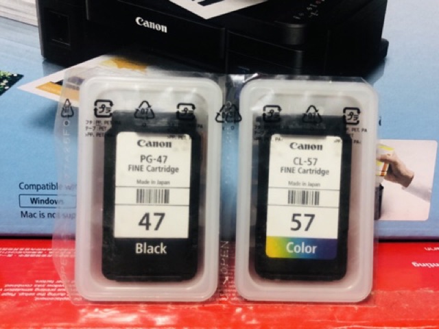 ภาพหน้าปกสินค้าCanon PG-47 Canon CL-57CO Ink Black Color จากร้าน over_store บน Shopee