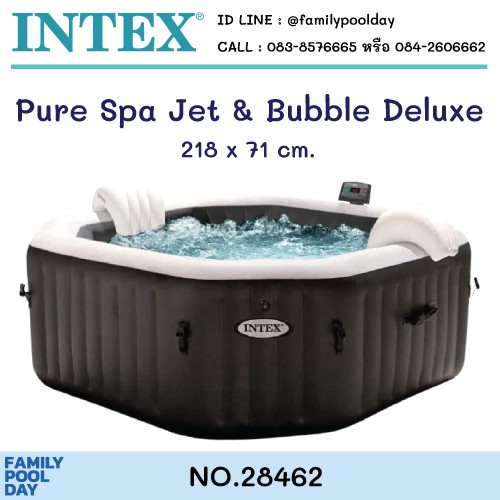 intex-28462-pure-spa-jet-amp-bubble-deluxe-อ่างน้ำวนสปา-ระบบเกลือบำบัด-สำหรับ-6-ที่นั่ง-ส่งฟรี