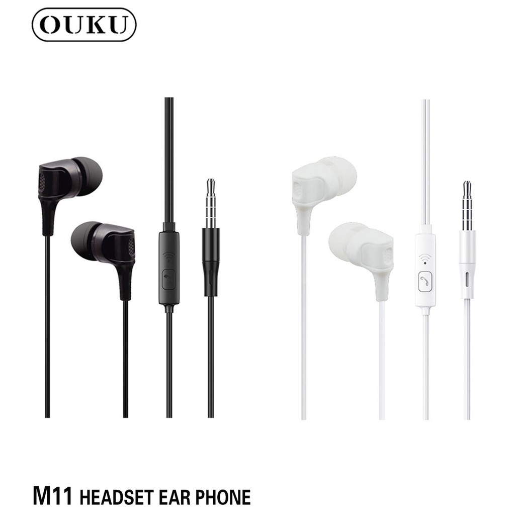 ouku-รุ่น-m11หูฟังราคาถูก-คุณภาพสูง-เสียบเน้นๆ-ouku-m11-ouku-m11-ขายแยก-และขาย-ยกโหล-ส่งไว-มีไมค์