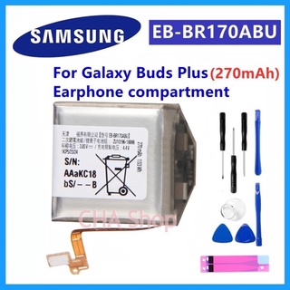 แบตเตอรี่ Samsung Galaxy Buds Plus EP-QR170 battery Samsung EB-BR170ABU 42มม.270MAh แบต SM-R170