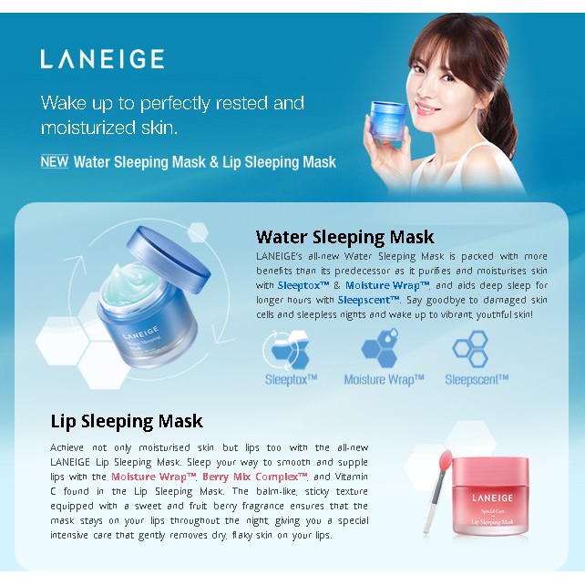 ภาพสินค้าแท้รุ่นใหม่ 2021 ช็อปไทย Laneige Water Sleeping Mask 15ml. จากร้าน kirakira_shop บน Shopee ภาพที่ 2