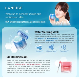 ภาพขนาดย่อของภาพหน้าปกสินค้าแท้รุ่นใหม่ 2021 ช็อปไทย Laneige Water Sleeping Mask 15ml. จากร้าน kirakira_shop บน Shopee ภาพที่ 2