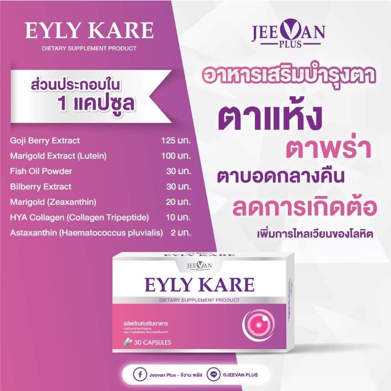 jeevan-plusอาหารเสริมบำรุงสายตาช่วยในการมองเห็น