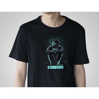 เสื้อยืด ADA Cardano bitcoin  Crypto คริปโต  Cotton Comb 30 พรีเมี่ยม แบรนด์ IDEA T-SHIRTS