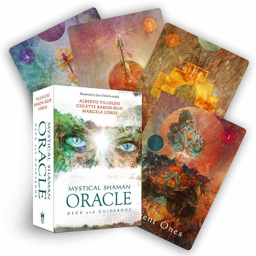 ภาพหน้าปกสินค้าฟิกเกอร์ Mystical shaman Oracle Cards Tarot Game