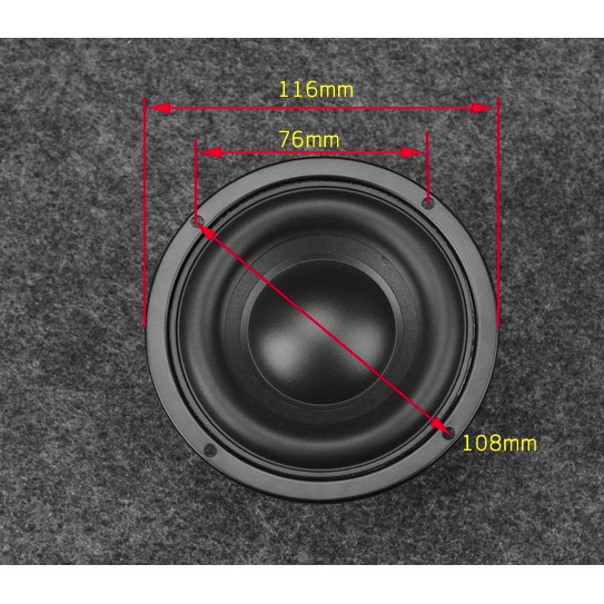ราคาส่ง-ดอกซับวูฟเฟอร์-4-นิ้ว-4-40w-ดอกลําโพงเครื่องเสียงรถยนต์-ซับวูฟเฟอร์รถยนต์-ดอกลำโพง4นิ้ว-ดอกซับ-4-นิ้ว