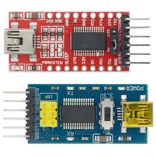 ภาพขนาดย่อของภาพหน้าปกสินค้าFt232Rl Ftdi Usb 3.3V 5.5V To Ttl Serial อะแดปเตอร์โมดูลสําหรับ Arduino Ft232 Pro Mini Usb To Ttl 232 จากร้าน aitexm.th บน Shopee ภาพที่ 1