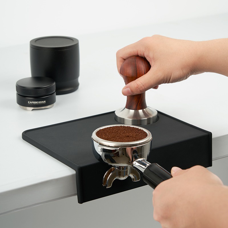 cafede-kona-cornet-tamping-mat-แผ่นยางรองเข้ามุม-สำหรับแทมป์กาแฟ