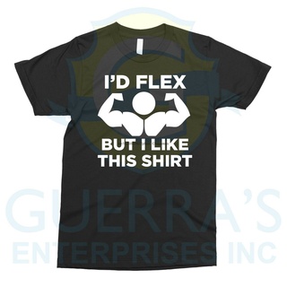 เสื้อยืดพิมพ์ลายแฟชั่น เสื้อยืด พิมพ์ลาย I Will Flex But I Like This Workout Fit เหมาะกับของขวัญ สําหรับคนออกกําลังกาย