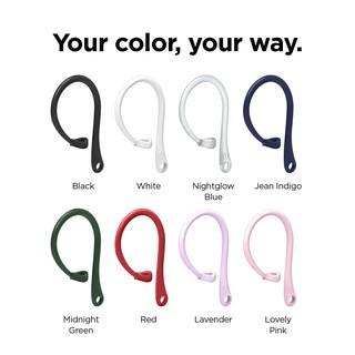 elago AirPods EarHook สำหรับช่วยยึด AirPods Pro &amp; Pro2, Gen1&amp;2 และ AirPods 3 ให้แน่นขึ้น