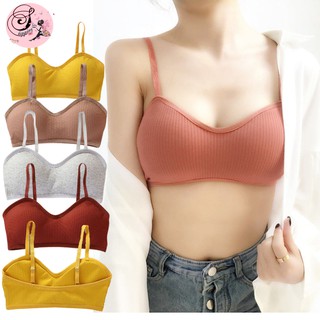 ภาพหน้าปกสินค้า[shippingbra] SB-20193 สายเดี่ยวผ้าร่อง แบบน่ารัก เก๋ๆ ซึ่งคุณอาจชอบสินค้านี้