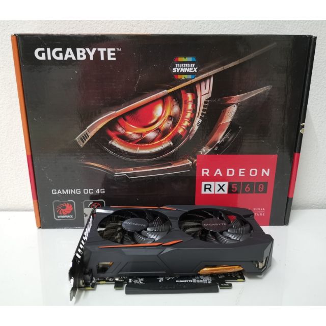 การ์ดจอ Gigabyte Gaming OC Radeon RX560 แรม4GB GDDR5 | Shopee Thailand