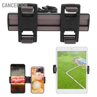 Cancer309 Cell Phone Double Clip Stand Mount Adjustable Tablet Hands Free Clamp Adapter with Base