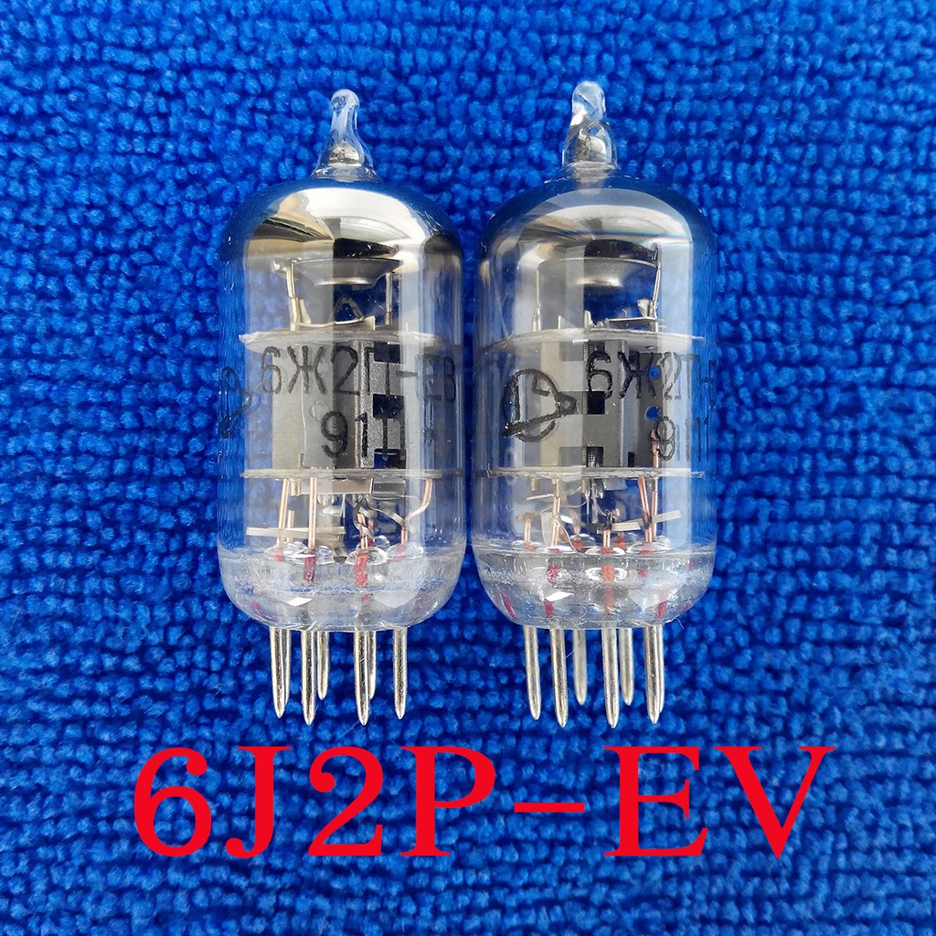 ภาพหน้าปกสินค้า6J2P-EV pre vacuum tube หลอด 6ZH2P-EV อัพเกรดปรีหลอดแทน 6J2 และ 6J1 จีน (6K4 AS6 /5725/ 6F36) EF95 6F32 6AK5 5654