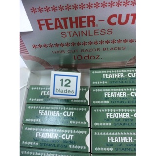 มีดขนนก กันคิ้ว FEATHER -CUT ใบมีดคมกริบ