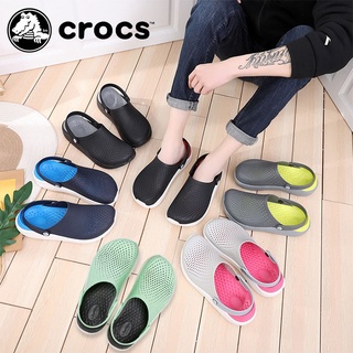 รองเท้าแตะลำลองอินเทรนด์ รองเท้าแตะ Crocs LiteRide Clog ยอดนิยมสำหรับผู้ชายและผู้หญิง