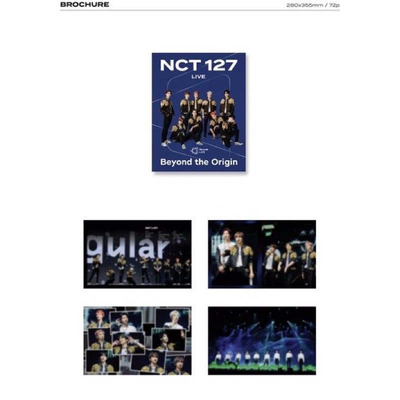 nct beyond live brochure 127 dream ไม่มีการ์ด | Shopee Thailand