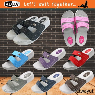 ภาพหน้าปกสินค้ารองเท้าแตะแบบสวม ผู้หญิง รองเท้าแตะลำลอง adda 31K01 ซึ่งคุณอาจชอบราคาและรีวิวของสินค้านี้