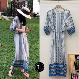 Boho Maxidress เดรสmaxiตัวยาว สไตล์โบฮีเมี่ยน