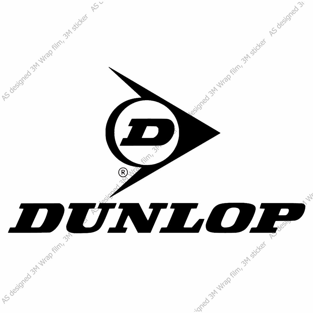 dunlop-with-logo-สติ๊กเกอร์-3m-ลอกออกไม่มีคราบกาว-dunlop-with-logo-removable-3m-sticker-สติ๊กเกอร์ติด-รถยนต์-มอเตอร์ไซ
