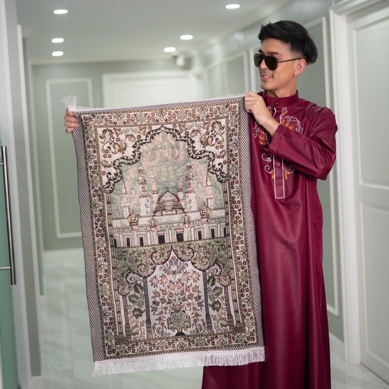 ภาพหน้าปกสินค้าผ้าปูละหมาด มุสลิม PU62 อิสลาม