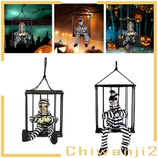 [Chiwanji2] กรงหัวกะโหลกกรีดร้อง สําหรับตกแต่งปาร์ตี้ฮาโลวีน