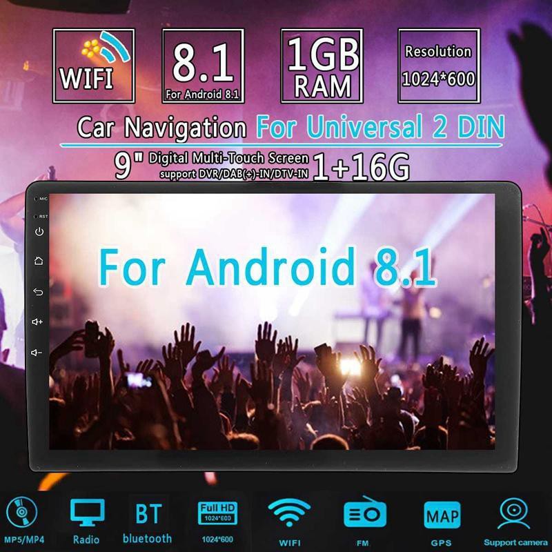 9-นิ้ว-เครื่องเสียงรถ-วิทยุติดรถยนต์-จอแอนดรอยด์-2din-ดาวน์โหลดแอพฯได้ในตัว-เชื่อมต่อไวไฟได้-สัมผัสหน้าจอไหลลื่น-2-din