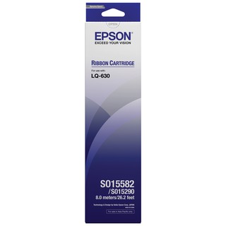 Epson LQ-630 ผ้าหมึกดอทเมตริกซ์ แท้ S015582