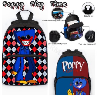 สินค้า กระเป๋าเป้สะพายหลัง กระเป๋านักเรียน พิมพ์ลาย Poppy Playtime Poppy Beg Sekolah ปีใหม่ 2022