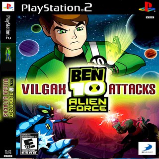 แผ่นเกมส์ PS2 (เกมแนะนำ) Ben 10 Alien Force Vilgax Attacks