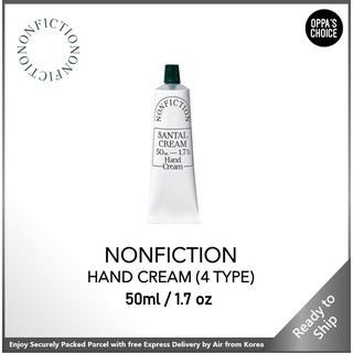 🇰🇷 [NEW SCENT : FOR REST] NONFICTION HAND CREAM 50ml (5 TYPE)