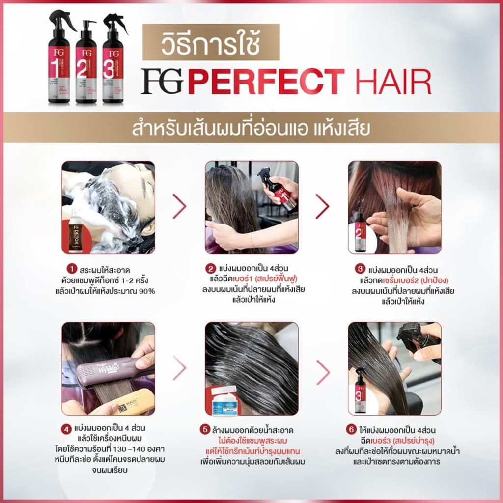 fg-perfect-hair-ฟาร์เกอร์-เอฟจี-เพอร์เฟค-แฮร์-170-มล-เซต-บำรุงเส้นผม-ฟื้นฟู-ปกป้อง-บำรุง