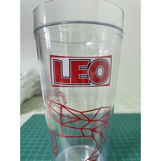 แก้วน้ำลีโอ แก้วเบียร์ Leo #พร้อมส่ง 🧧🧧