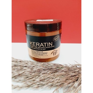 เคราติน บำรุงเส้นผม KERATIN HAIR CARE BALANCE HAIR MASK FOR HEALTHY SCALP