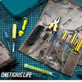 Onetigris กระเป๋าใส่เครื่องมืออเนกประสงค์ MULTICAM® ROLL-UP TOOL POUCH (TG-GJB20)