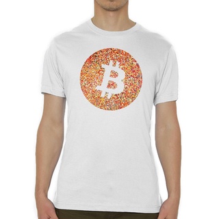 [S-5XL] เสื้อยืด ผ้าฝ้าย พิมพ์ลายกราฟฟิค Bitcoin Crypto สไตล์โมเดิร์น ใส่สบาย