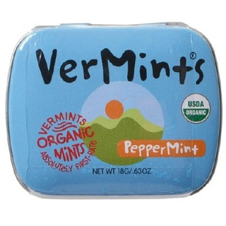 Vermint peppermint ] ลูกอม เปปเปอร์มิ้นต์ (18g)