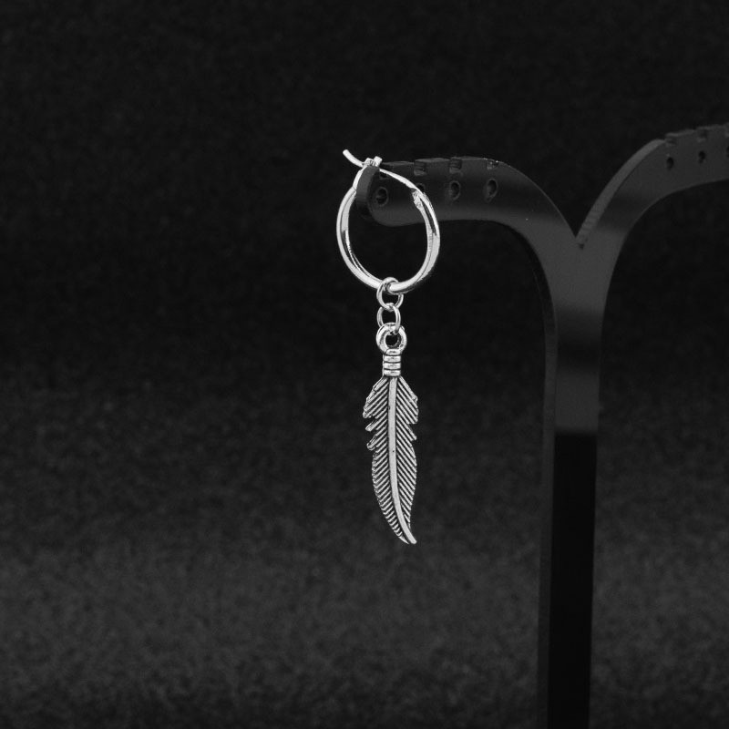 1pcs-alloy-feather-earrings