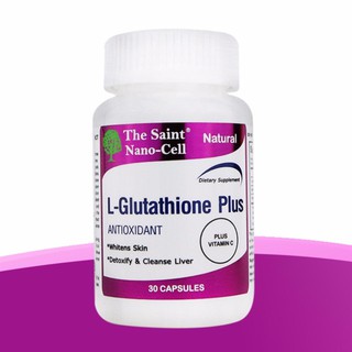 สินค้า The Saint Nano Cell L-Glutathione Vitamin USA 30 แคปซูล