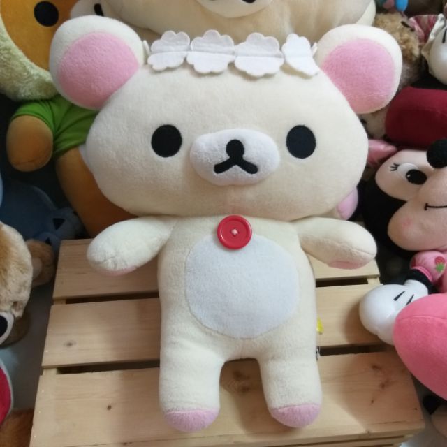 ตุ๊กตาหมีโคริลัคคุมะ-โคริ-rilakkuma-35-cm-ตุ๊กตามือสอง