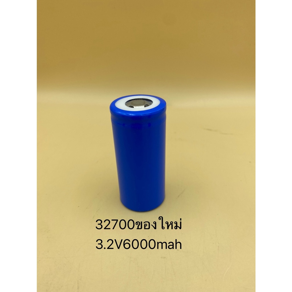 แบตเตอรี่ลิเธียมฟอสเฟต-lifepo4-รุ่น32650แบตมือ2แอมเต็ม6a-รุ่น32700-3-2v6000mah-แบตใหม่100-ราคาต่อก้อน