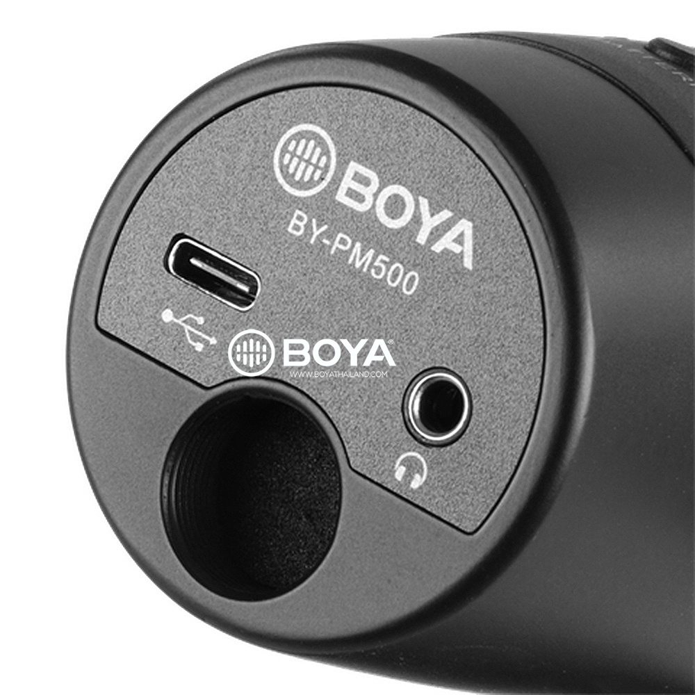 boya-by-pm500-usb-microphone-ไมโครโฟนคอนเดนเซอร์-ไมค์เกมส์มิ่ง-ไมค์สำหรับคอม-ไมค์-asmr-ของแท้-boyathailand