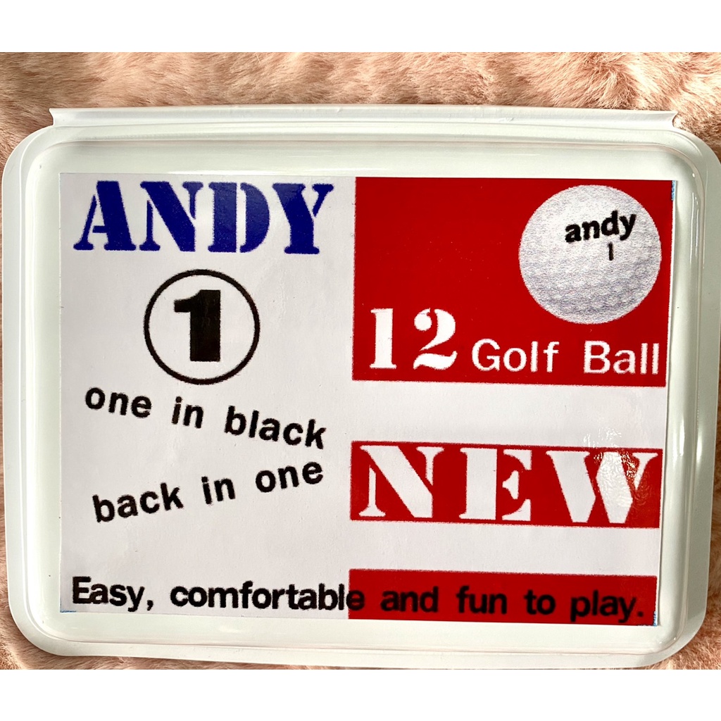 ภาพสินค้าลูกกอล์ฟ ใหม่ มี 2 ยี่ห้อ 1.New Andy ลูกหนัก สปีดต้องดี ตกอยู่ 2. INESIS เทคโนโลยี่ใหมแพ็คละ 12 ลูก New Golf Ball 12ball จากร้าน i..77 บน Shopee ภาพที่ 5