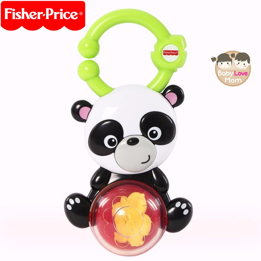 fisher-price-ฟิชเชอร์-ไพรส์-newborn-rollerball-panda-ของเล่นมือเขย่า-เสริมพัฒนาการเด็ก-ของเล่นเด็ก