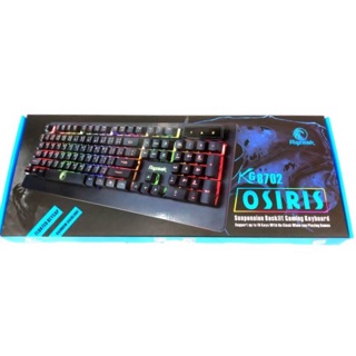ภาพหน้าปกสินค้าRazeak Osiris KG-8702 USB keyboard เป็นไฟ Rainbow Blacklight คีย์บอร์ดเกมมิ่งมีไฟ ของแท้ ราคาถูก ที่เกี่ยวข้อง