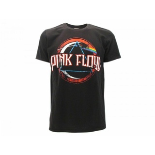 เสื้อยืดโอเวอร์ไซส์เสื้อยืด พิมพ์ลายเพลง Pink Floyd Dark Side Of The Moon Vin สไตล์ฮิปสเตอร์S-3XL